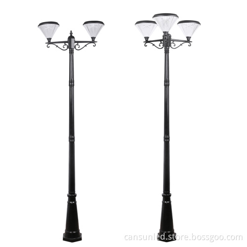 High-End 2600mm Solar-Powered LED Landscape Garden Pole Lighting